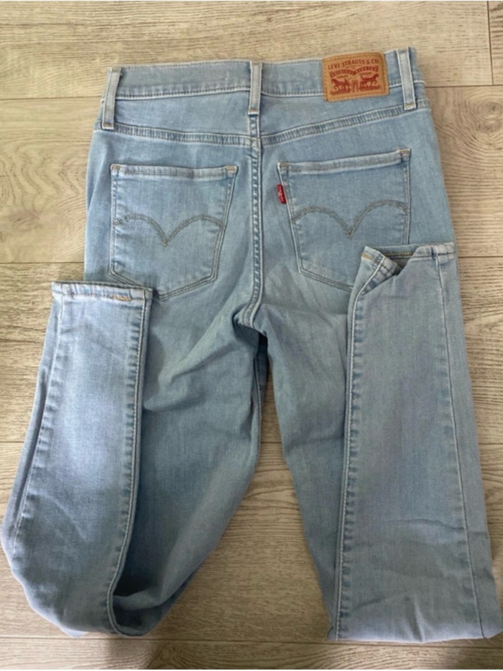Levi's Vintage Light Blue Straight-Leg Jeans